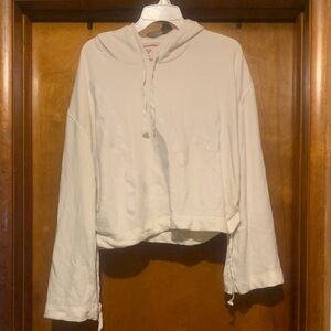 Victoria’s Secret Size XL White Love Hoodie Top